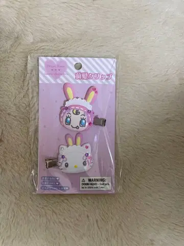 [ 새상품 ] 헬로키티 메조피아노 헤어 액세서리 헤어 클립
