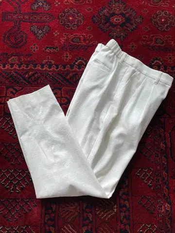 하자품 새상품급 MACKINTOSH PHILOSOPHY 화이트 팬츠