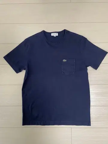 라코스테 Lacoste 네이비 반팔 T셔츠 남성용