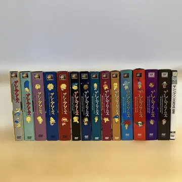 심슨 DVD 세트 1-14 & 극장판 DVD