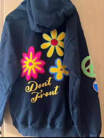 XLARGE Don't front 후드티