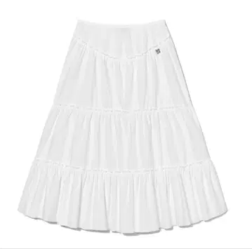 GLOWNY 로데오 타이어드 러플 스커트