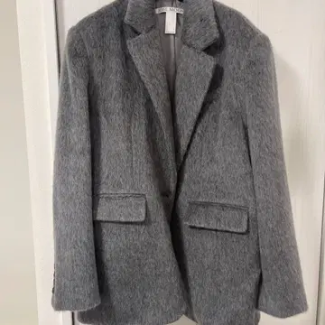 JOSE MOON 그레이 테일러드 자켓 36