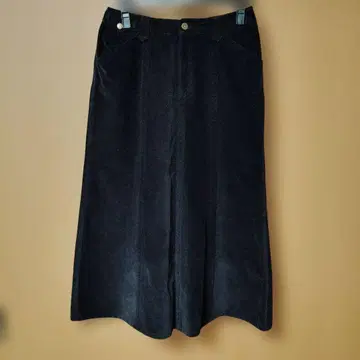 Eddie Bauer 블랙 코듀로이 롱 스커트