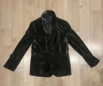 EMPORIO ARMANI 다크 그린 테일러드 자켓