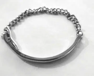 ORGANIC 실버 체인 팔찌 프리 사이즈 UNISEX