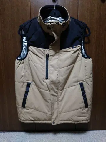 워크맨 다운 베스트 L 베이지