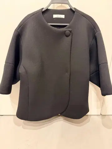 eLLa 에라 라운드 헴 본딩 코트