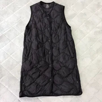 UNIQLO 울트라 라이트 다운 롱 베스트 S 사이즈