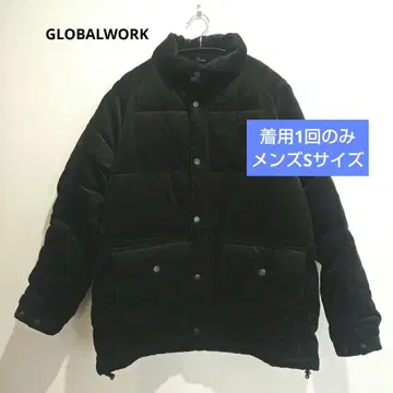 [ 착용 1회 ] GLOBALWORK 코듀로이 다운 자켓