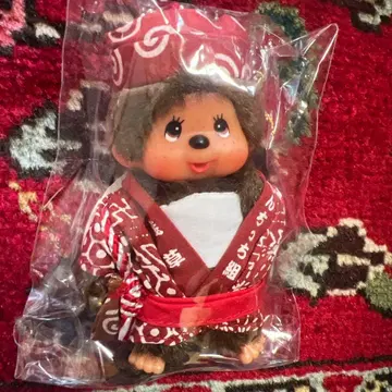 몽치치 빨간색 봉제 인형 본체