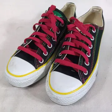 컨버스 올스타 S OX 블랙/라스타 스니커즈 24.0cm