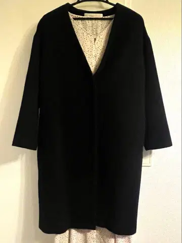 N. Natural Beauty Basic 노카라 코트 블랙