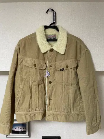 Lee 보아 자켓 베이지