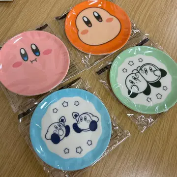 커비 플레이트 4개 세트