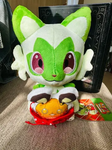 포켓몬 크리스마스 냐오하 데덴네 봉제 인형 Toy Factory