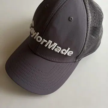 테일러메이드 골프 캡 로고 자수 메쉬 그레이 EG 케이지