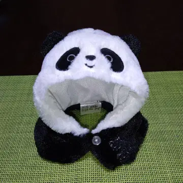 개구리 피클스 인형용 팬더 판초