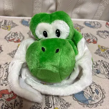 유니버셜 마리오 요시 봉제 인형 머리띠 팬캡