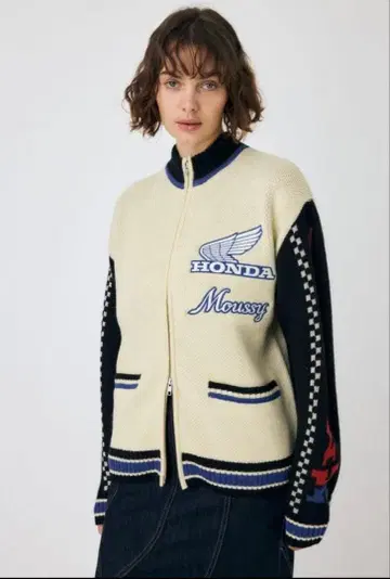 MOUSSY HONDA JACQUARD KNIT