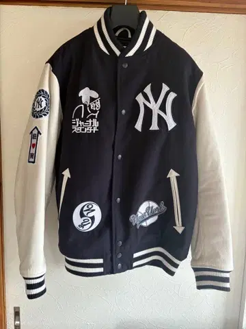 뉴에라 저널 스탠다드 콜라보 바시티 자켓