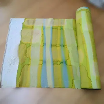 기모노 옷감 실크 깃털