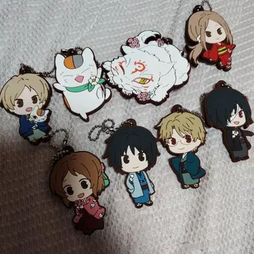 나츠메 우인장 러버 키링 전 종류 컴프