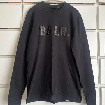BALR. 블랙 긴팔 티셔츠 M