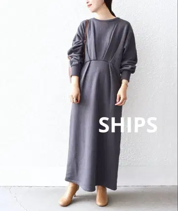 새상품급 SHIPS 오가닉 코튼 원피스