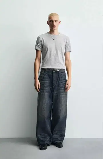 zara baggy fit dennim pants EUR40