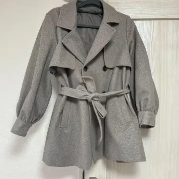 RETROGIRL 더블 브레스트 코트