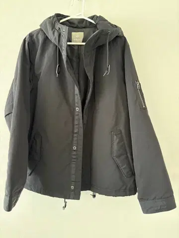 [ 새상품급 ] nano universe 후드 부착 충전솜 아우터