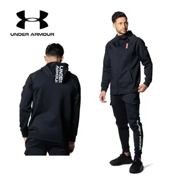 UNDER ARMOUR 블랙 셋업