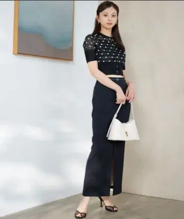 스나이델 Sustaina 스트레이트 내로우 스커트 타이트 스커트