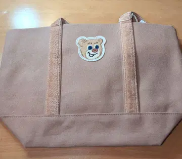 최저가! 페이러 올드 테디 와펜 토트백 소 베이지 미사용 새상품