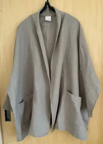 nofl 베이지 린넨 가운