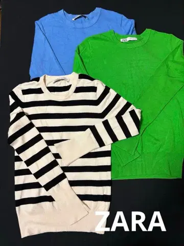 ZARA 긴팔 스웨터 3세트 M 사이즈