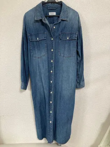 SLOBE IENA Le Denims 데님 셔츠 원피스