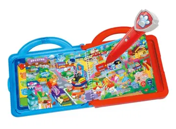 퍼피 구조대 일본어 영어 퀴즈도! 말하는 퍼펙트 도감