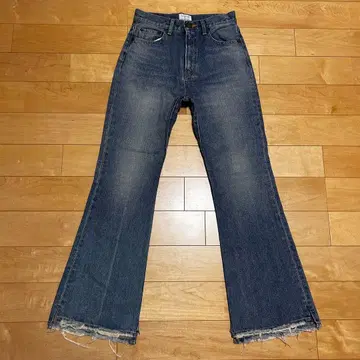 언그리드 빈티지 슬릿 플레어 데님 na08m