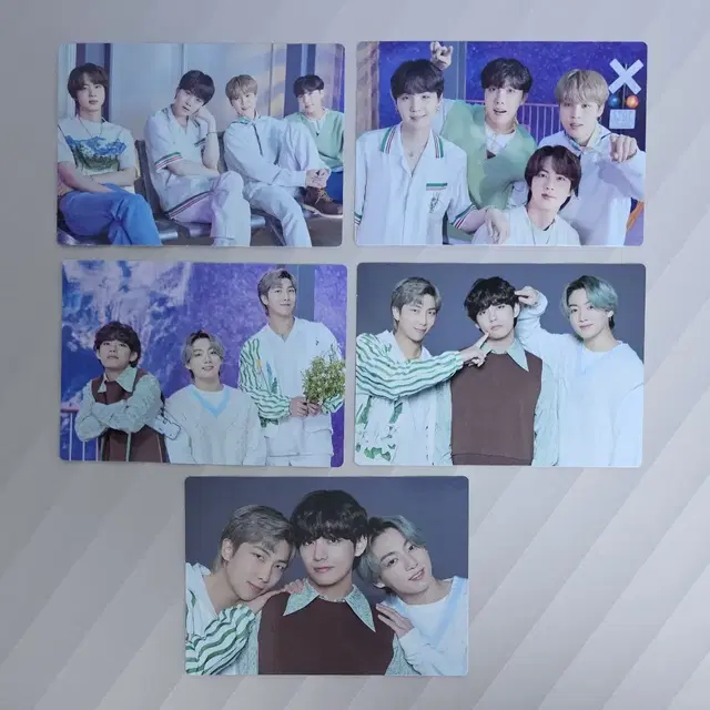 택배 무료)방탄(개인/단체/유닛)68장+아미키트 북램프 일괄양도