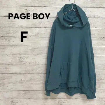 [ PAGE BOY ] 페이지 보이 후드티 ( F ) 빅 루즈 피쉬테일