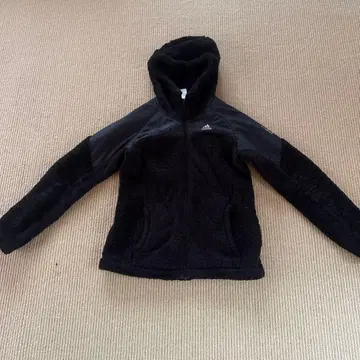 adidas 플리스 자켓 블랙