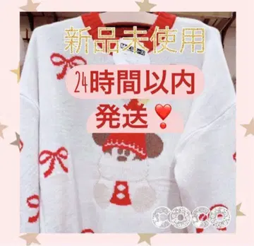 릴린린 스웨터 디즈니 크리스마스 미키마우스
