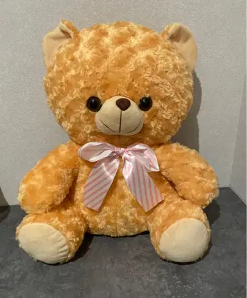 BIG Girly bear 봉제 인형 마론 브라운