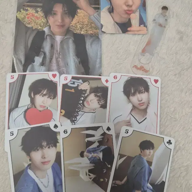 킥플립 주왕 1집 공방 엽서 앨범 포카 북마크