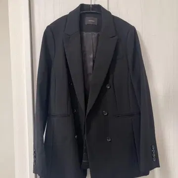 블랙 테일러드 자켓 M 사이즈 셋업