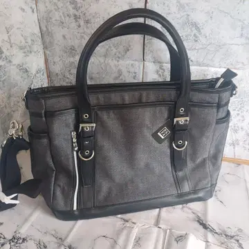 미사용 새상품 P.S.F.A. 비즈니스 캐주얼 2WAY 토트백 그레이