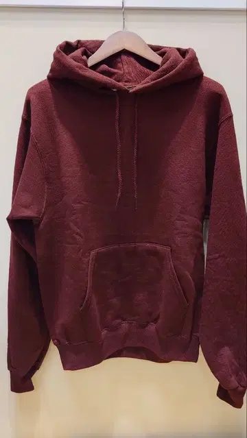 Champion ECO 버건디 후드티 S