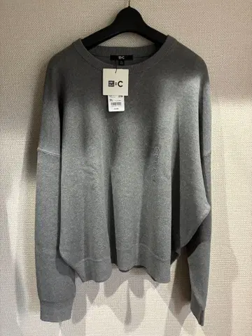 새상품 택 포함 유니클로 스무스 코튼 크루넥 스웨터